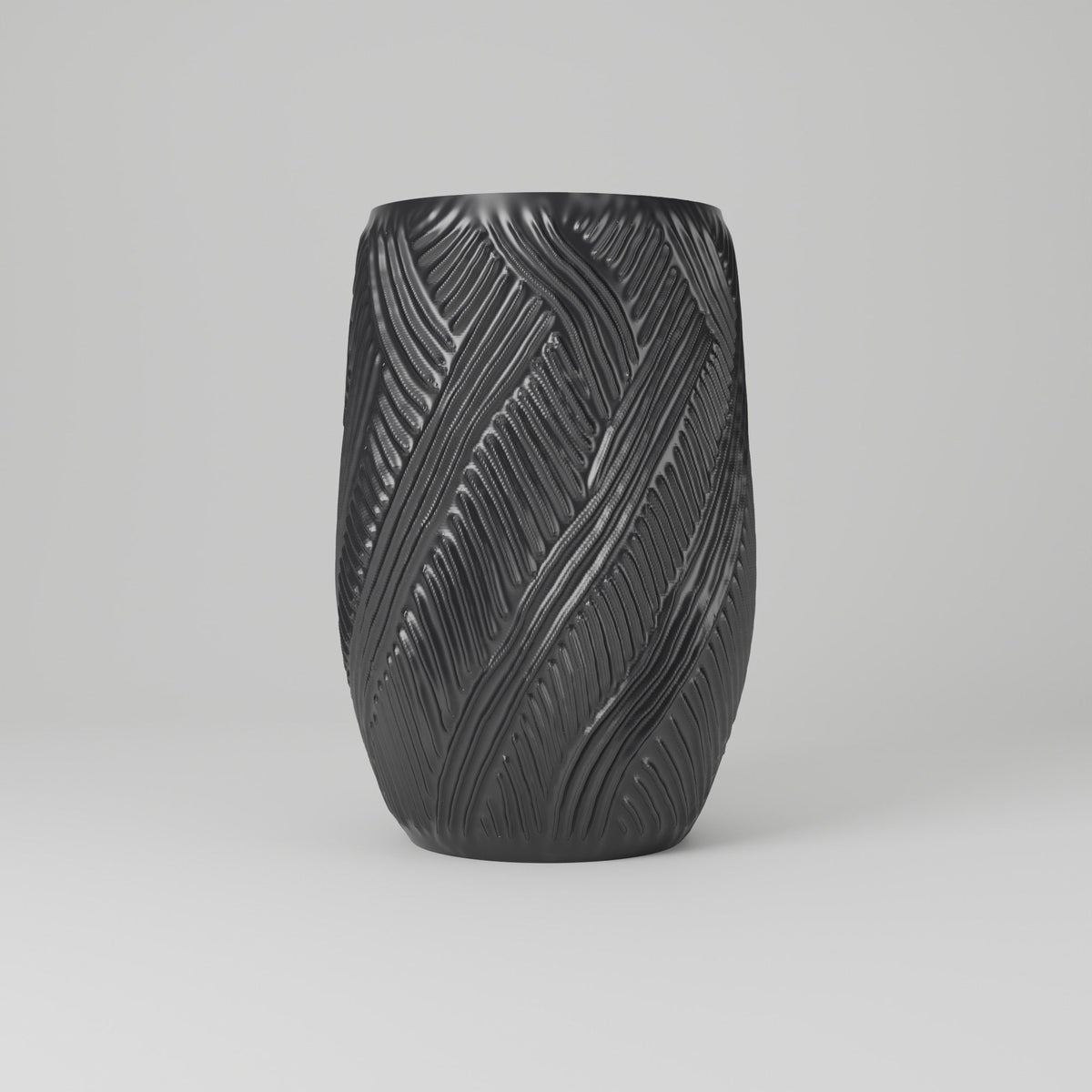 Argentera Woven Texture Vase – Modern Sculptural Vase - Northern Foundry