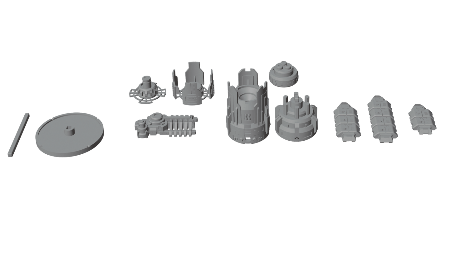 Deep Space Danger Zone | Terran Transport Ships & Hazards | Fat Dragon Games | Battlefront Valkyrie - Northern Foundry