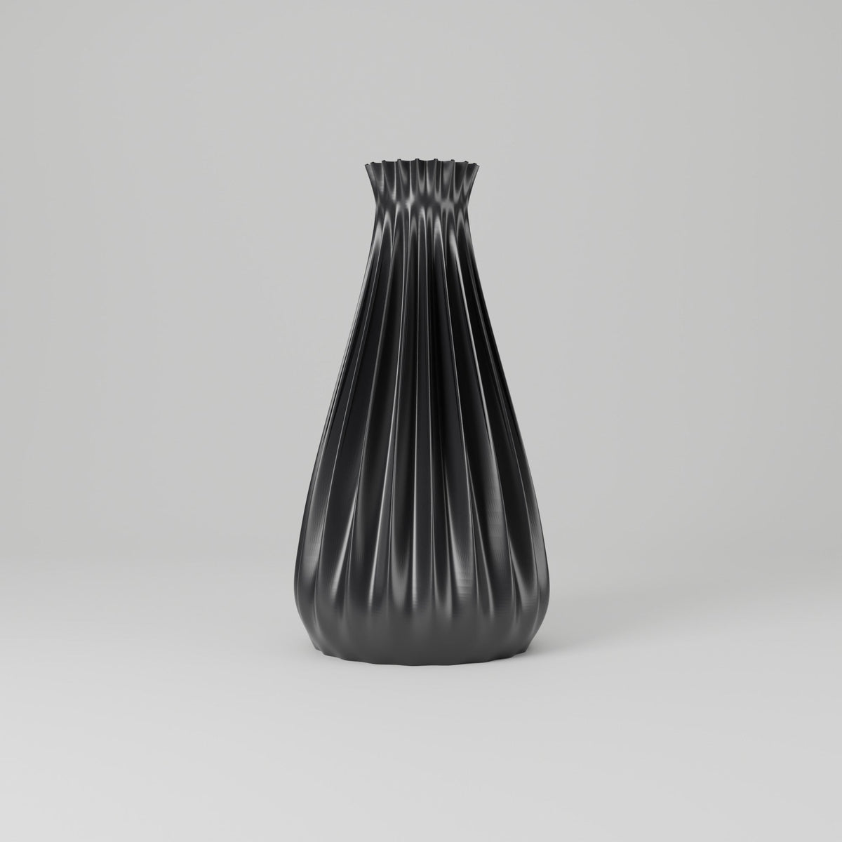 Elixor Pleated Bud Vase – Modern Sculptural Vase - Northern Foundry