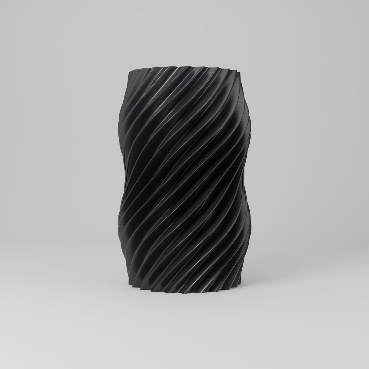 Jamal Twisted Spiral Vase – Modern Sculptural Vase - Northern Foundry