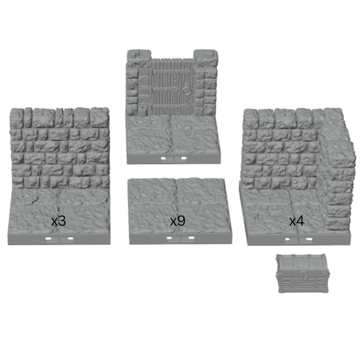 The Square Chamber | Balanced Room | Dragonlock Dungeons | Fat Dragon Games - Northern Foundry