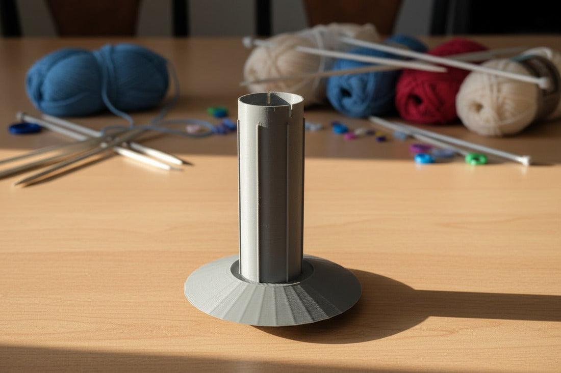 How to Wind Jumbo Yarn Cakes on a Standard Yarn Winder - Northern Foundry
