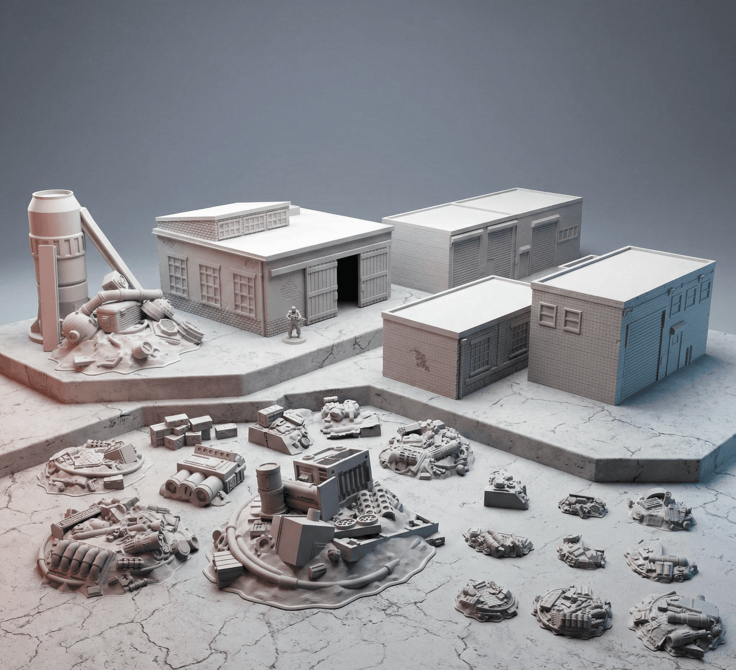 28mm/40mm Urban & Heroic Terrain - Northern Foundry