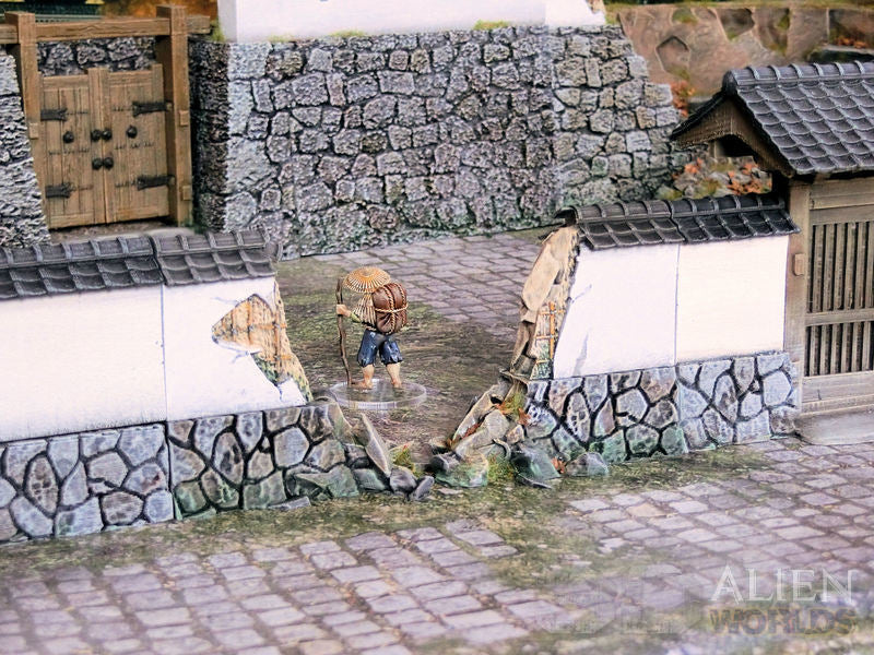 Samurai Ruined Stone Wall