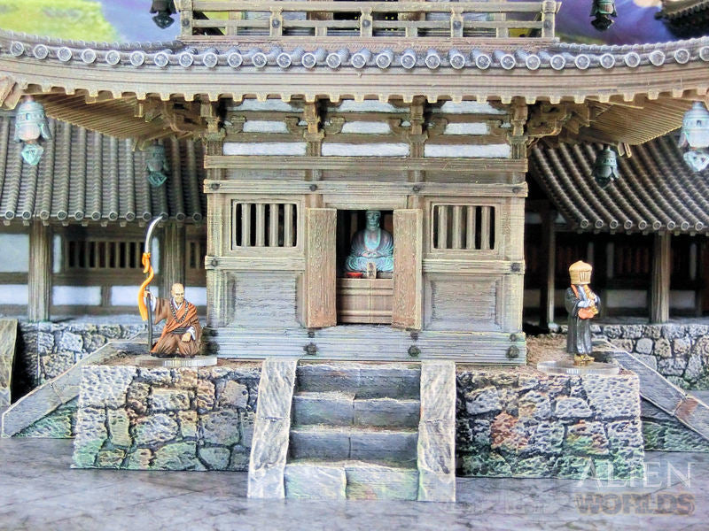 Samurai Temple Pagoda - tiers