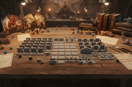 28mm Catacombs Mega Set – 80+ Piece Crypt Dungeon - Northern Foundry