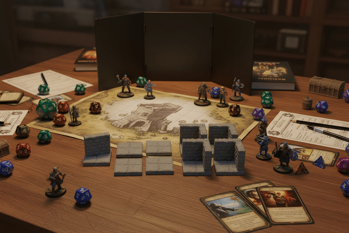 28mm Hidden Vault Secret Dungeon Room – Swivel Door - Northern Foundry