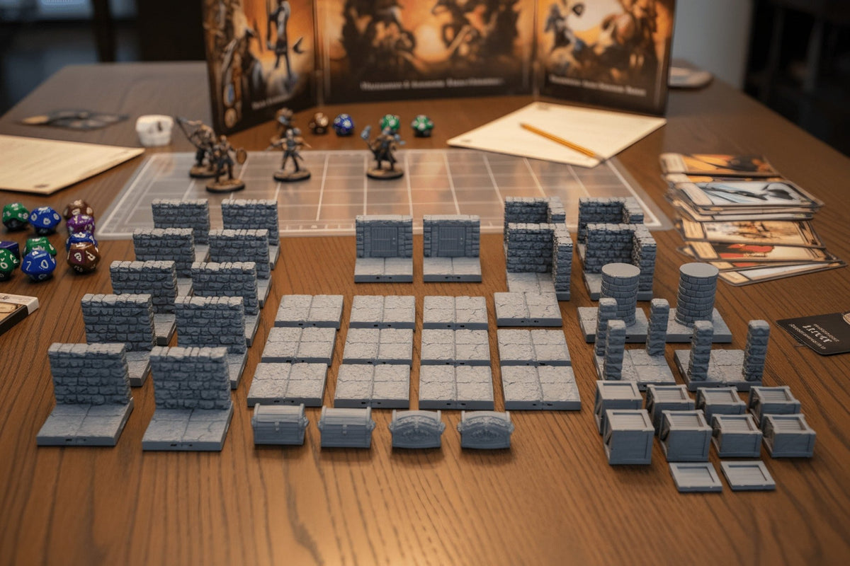 28mm Storage Warehouse Loot Cache – Dungeon Terrain - Northern Foundry