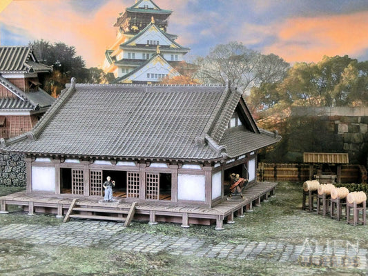 Samurai Dojo - painted training hall