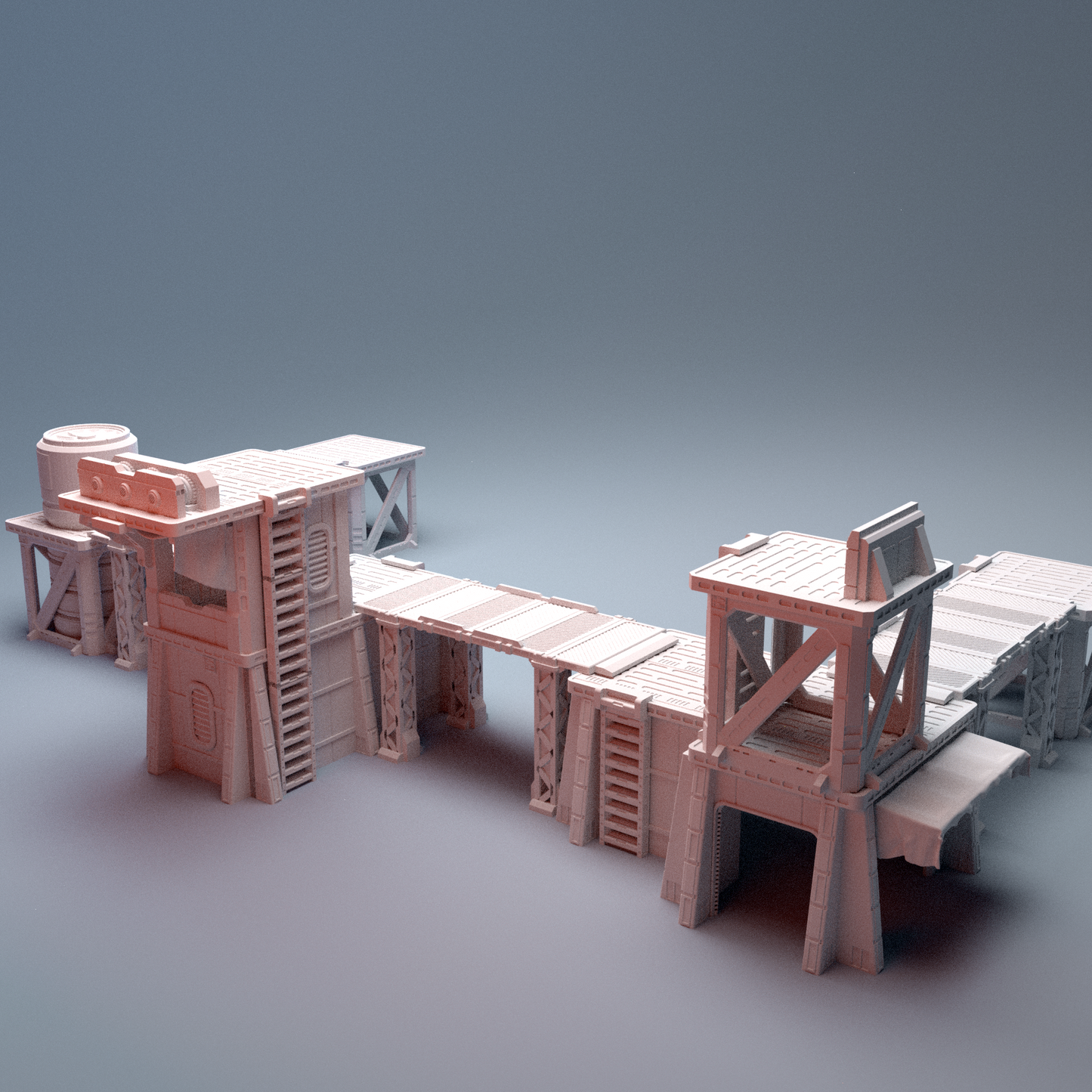Splinter's Terminal buildings