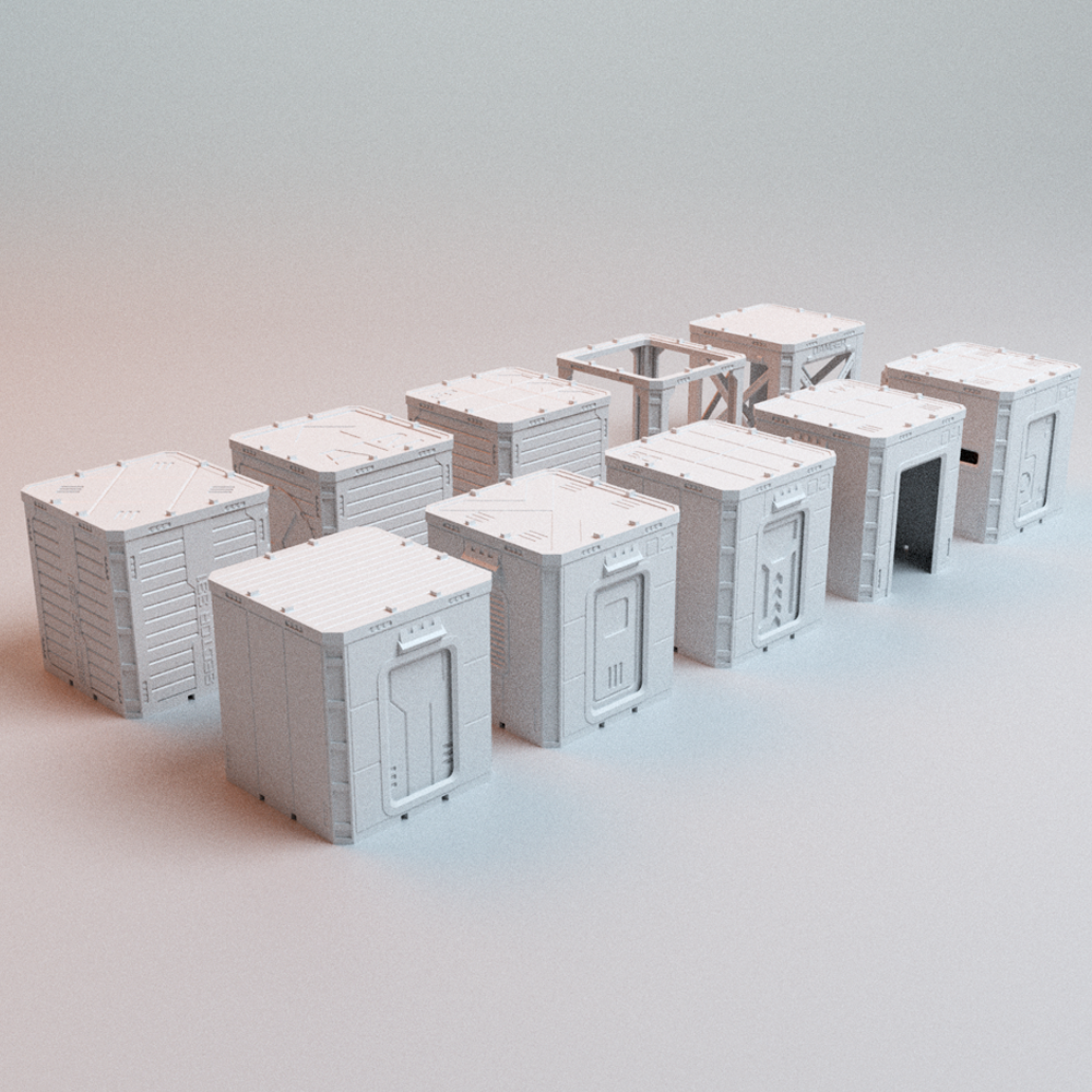 Frontline Eclipse cube configurations