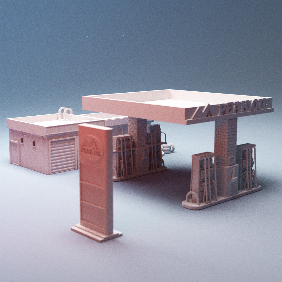 Urban Starter Phase 1 Bundle – 9 Modern City Buildings, Police Station & Scatter - Northern Foundry