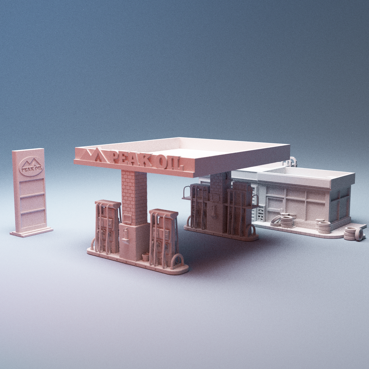 Urban Starter Phase 1 Bundle – 9 Modern City Buildings, Police Station & Scatter - Northern Foundry