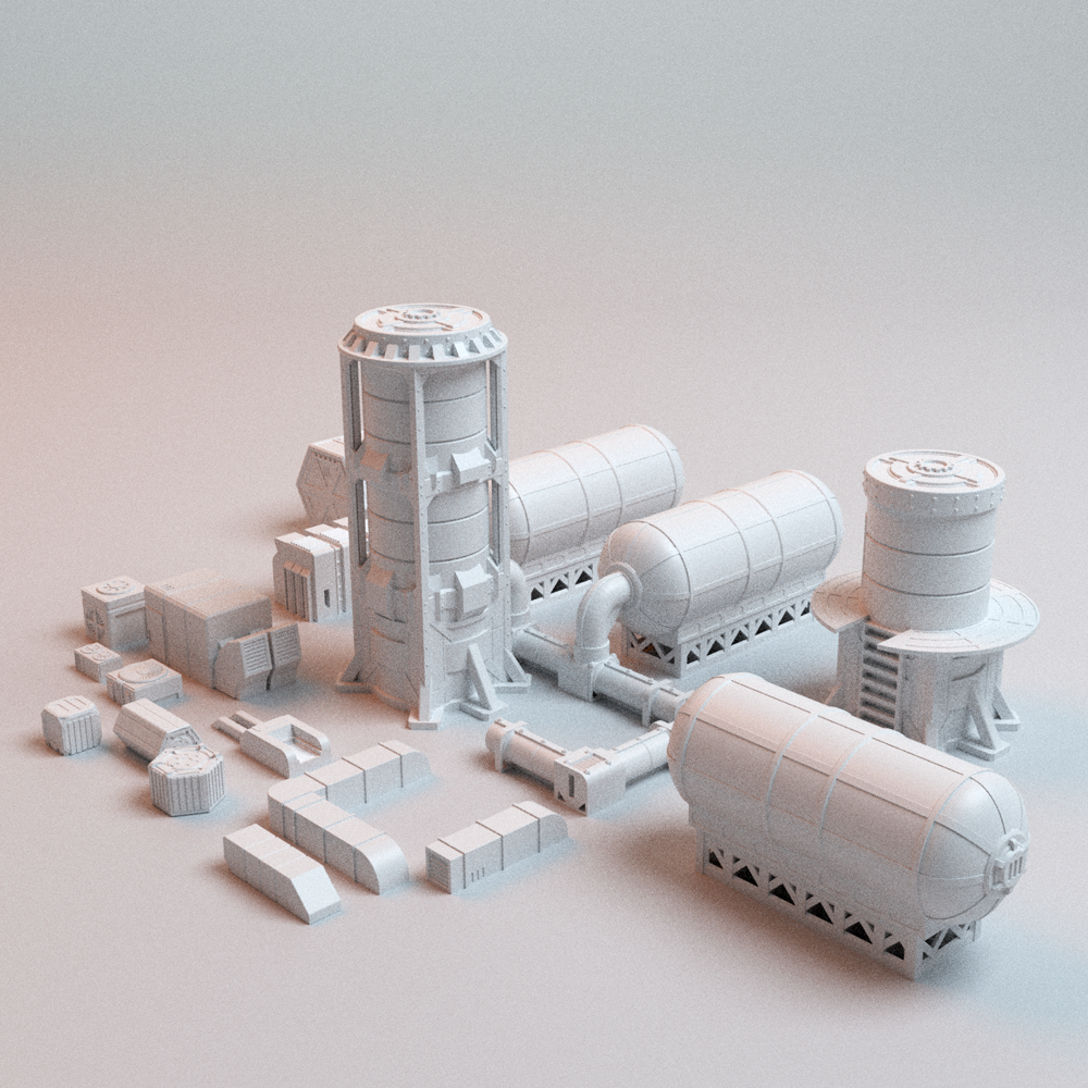Hope's Reach industrial scatter sci-fi terrain