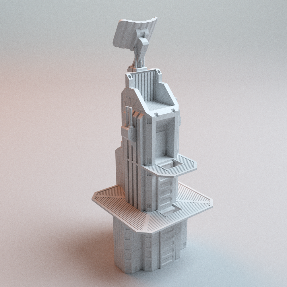 Hope's Reach comms tower dish antenna
