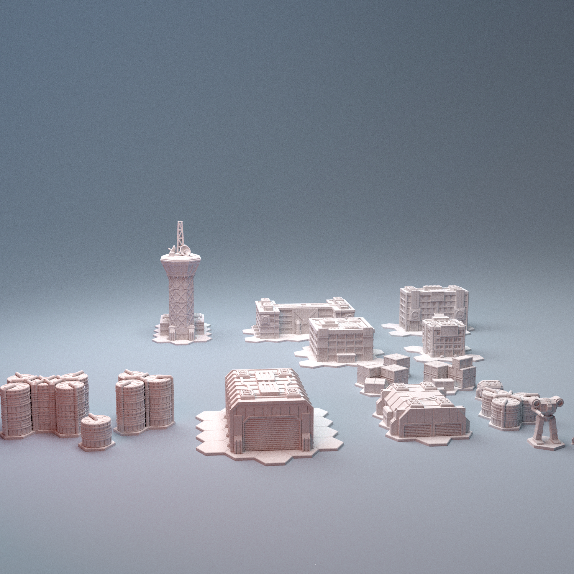 Mecha City Airbase 6mm