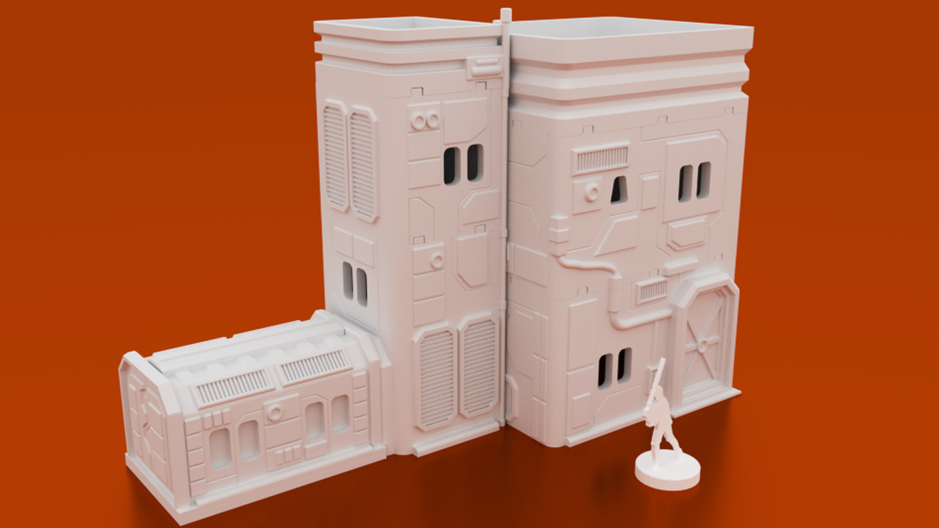 MidRim City administration building Legion terrain