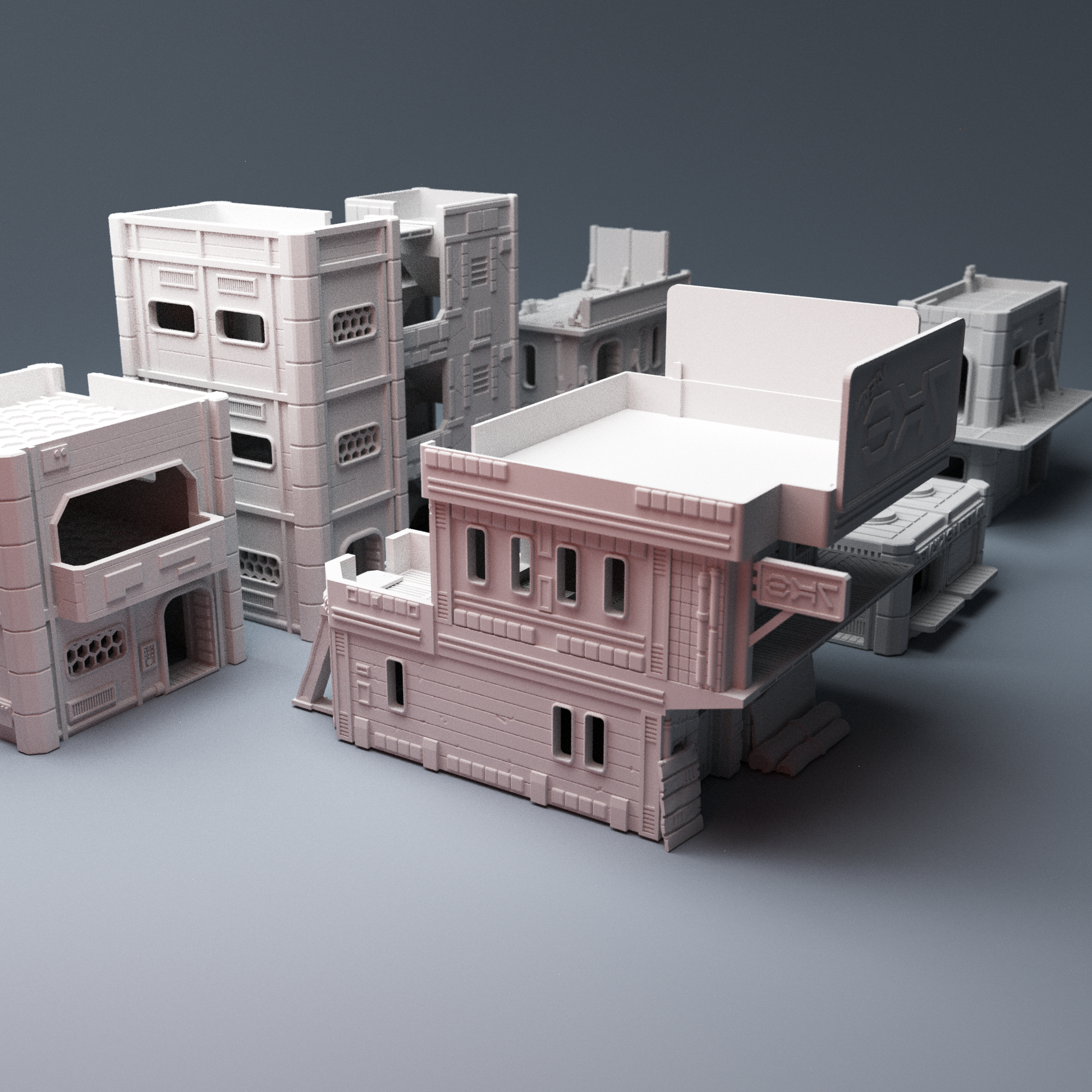 MidRim City shops apartments parlor terrain