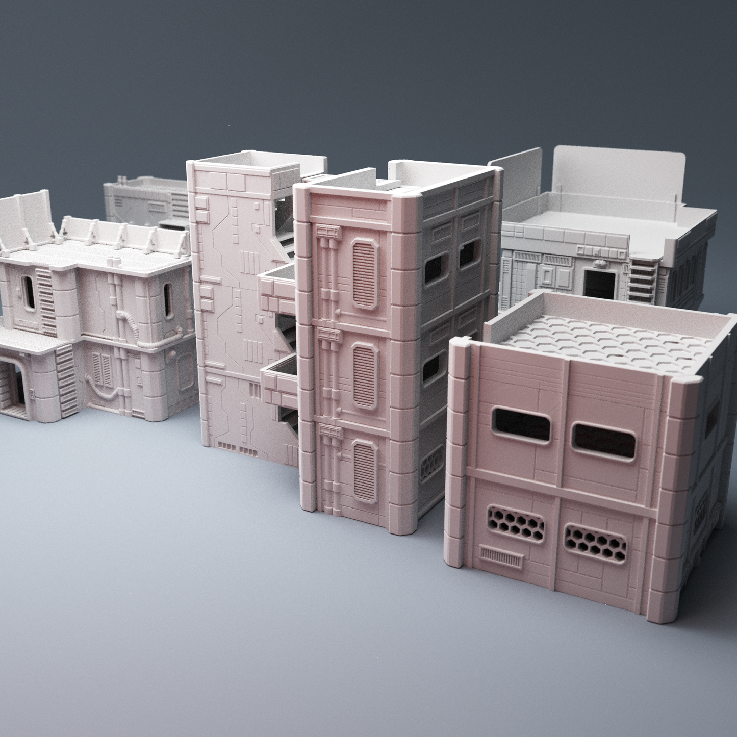 MidRim City Phase 2 sci-fi cityscape terrain