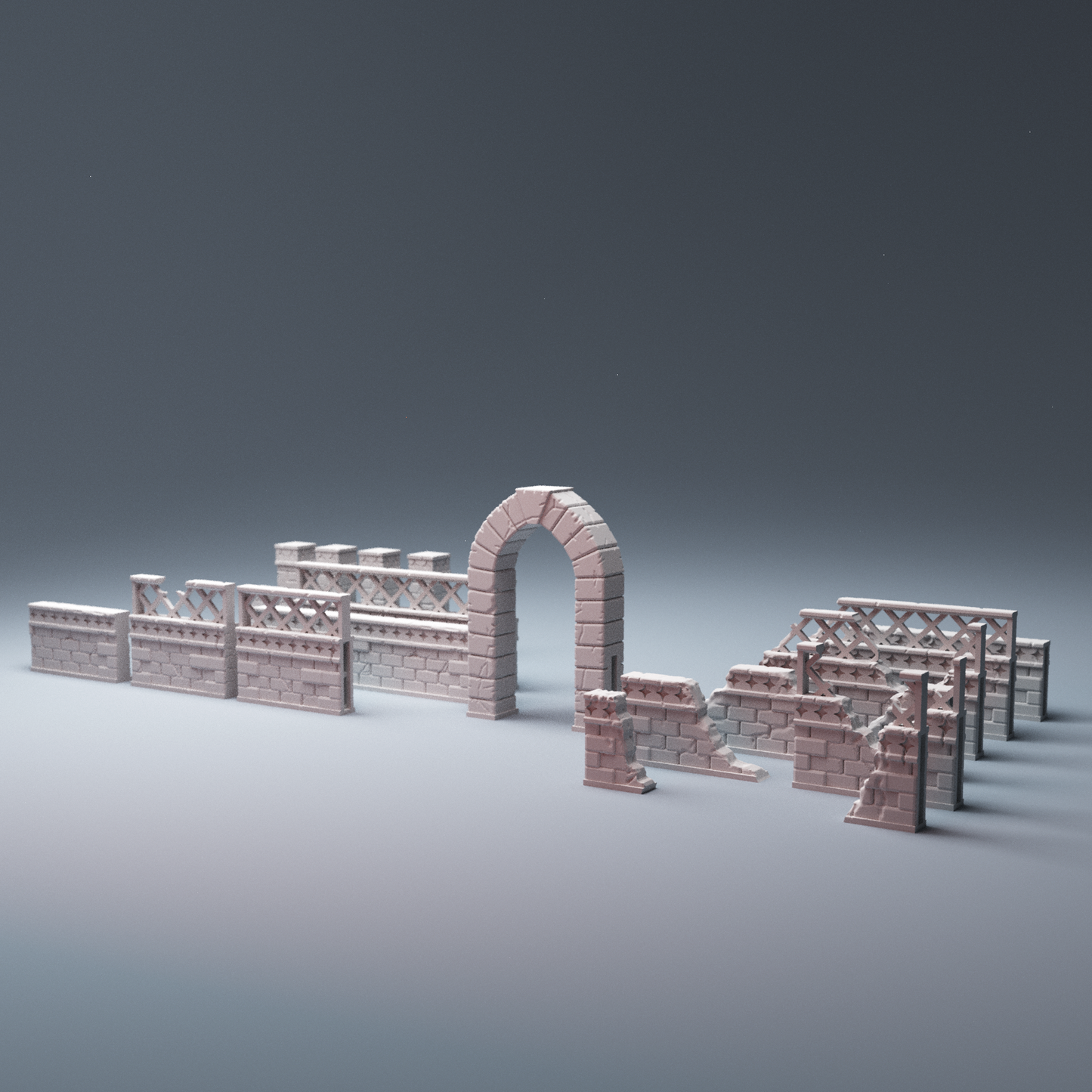 Modular compound walls