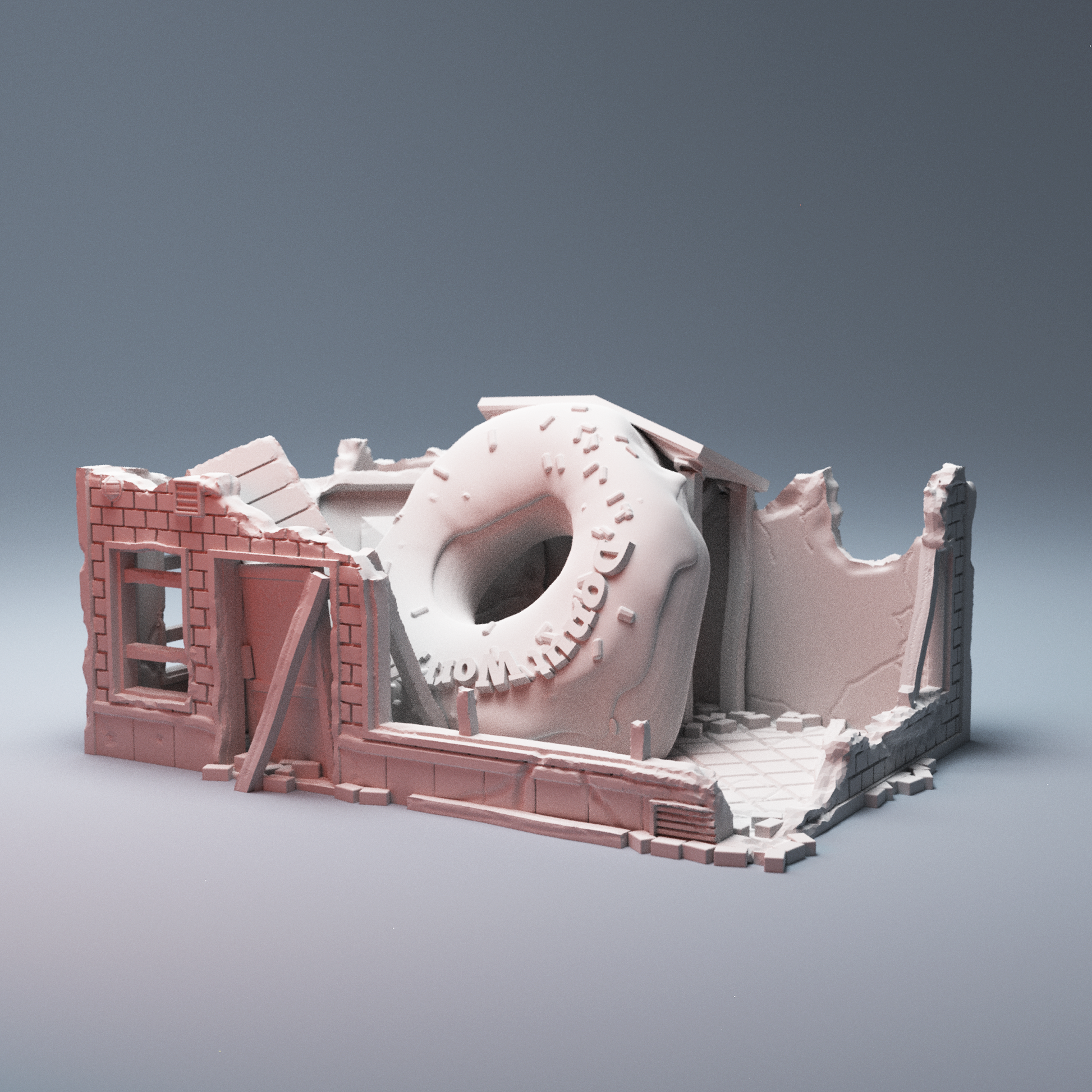 Ruined Donut Shop