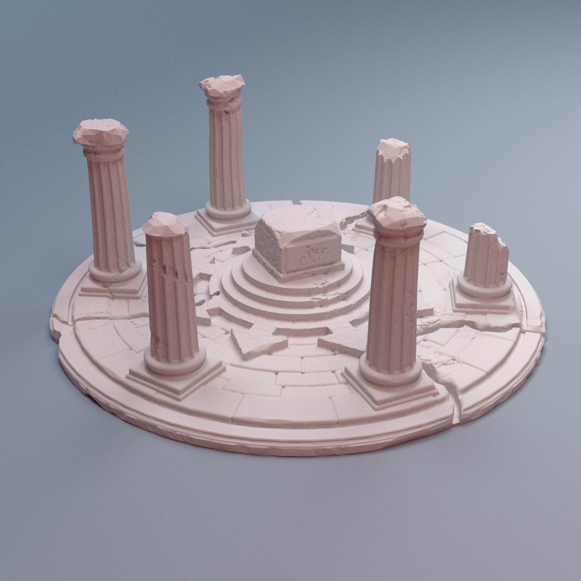 Chaos Altar arcane fantasy centrepiece terrain