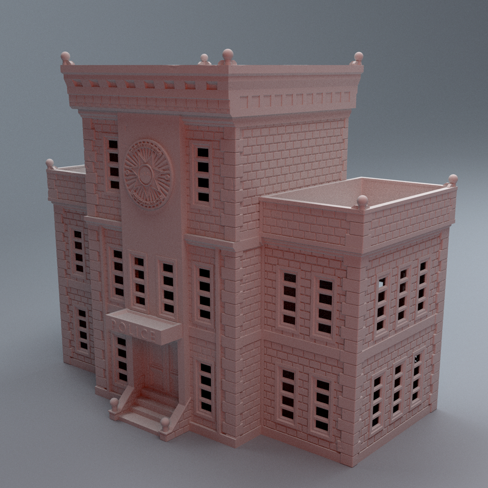 Urban Starter Phase 1 Bundle – 9 Modern City Buildings, Police Station & Scatter - Northern Foundry