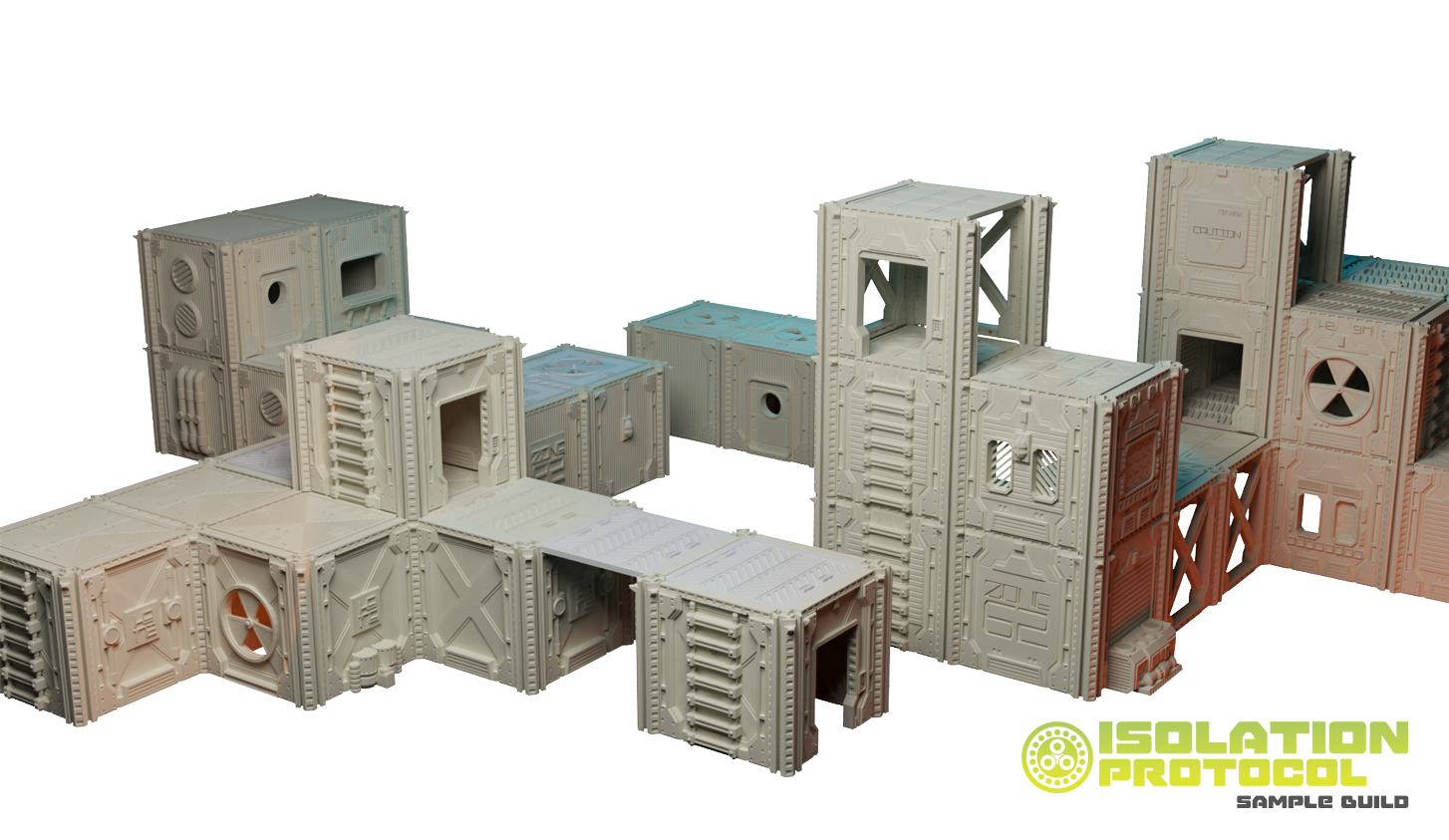 Isolation Protocol modular sci-fi terrain system 28mm