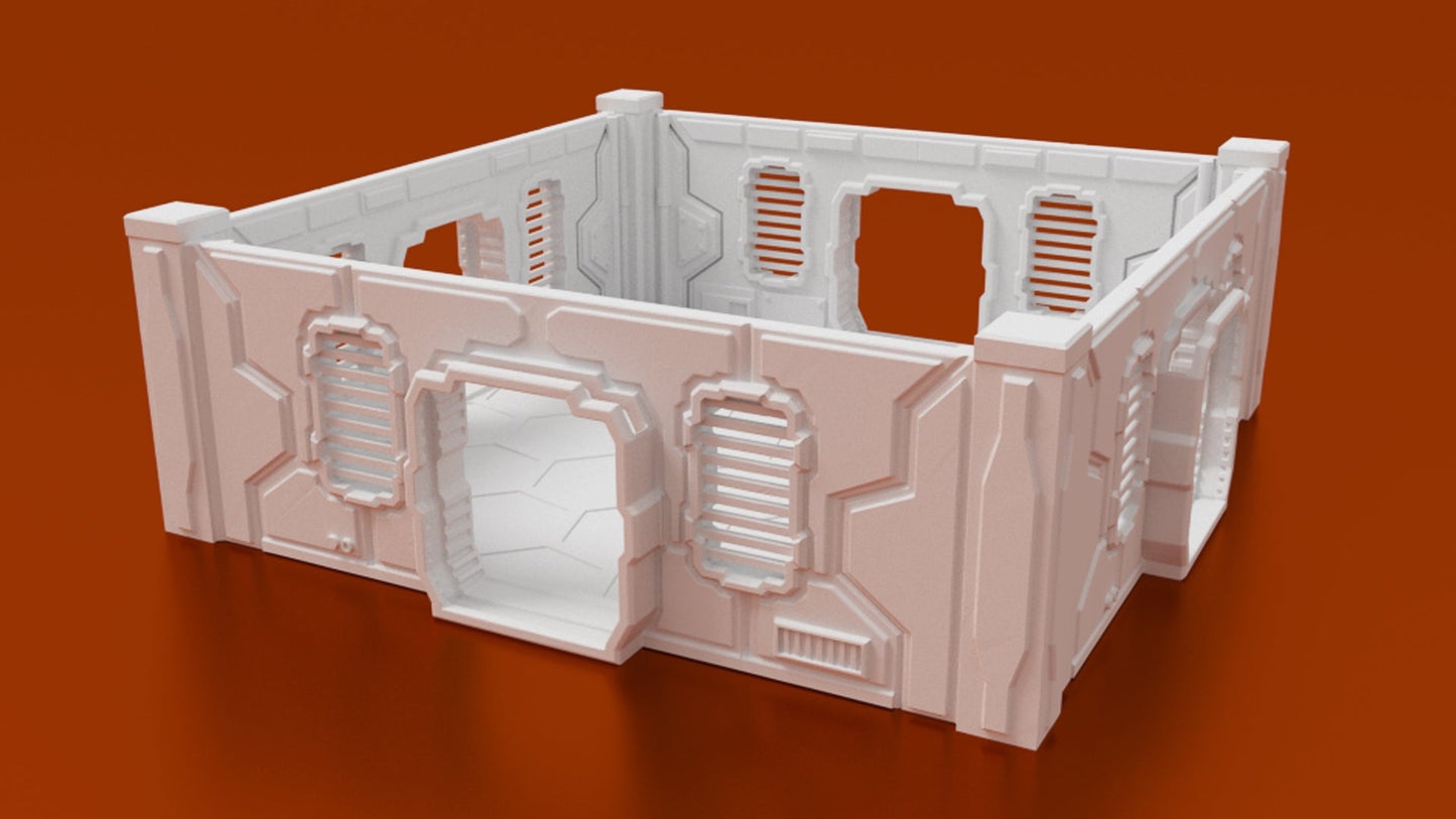Continuum 8x8 sci-fi objective room terrain