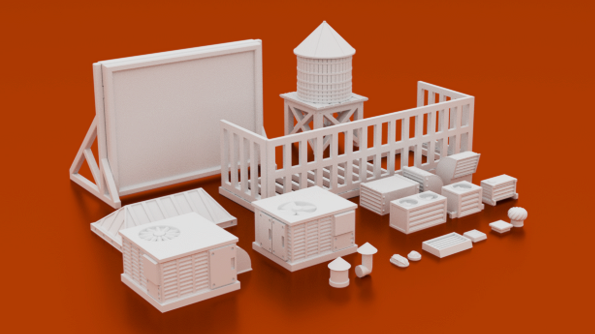 Urban Starter Phase 1 Bundle – 9 Modern City Buildings, Police Station & Scatter - Northern Foundry
