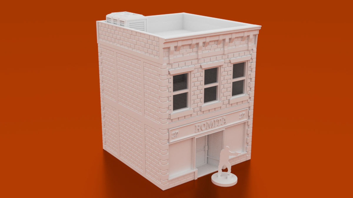 Urban Starter Phase 1 Bundle – 9 Modern City Buildings, Police Station & Scatter - Northern Foundry