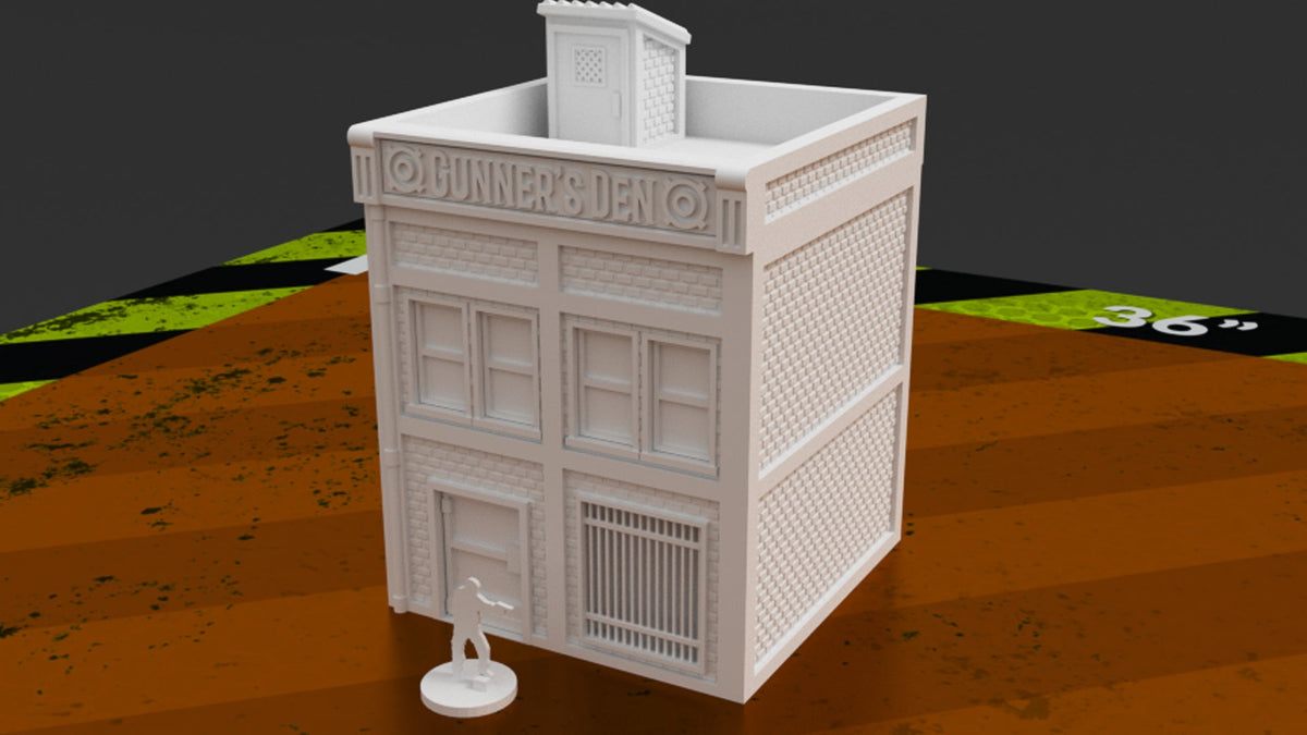 Urban Starter Phase 1 Bundle – 9 Modern City Buildings, Police Station & Scatter - Northern Foundry