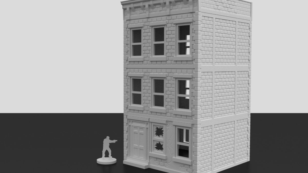 Urban Starter Phase 1 Bundle – 9 Modern City Buildings, Police Station & Scatter - Northern Foundry