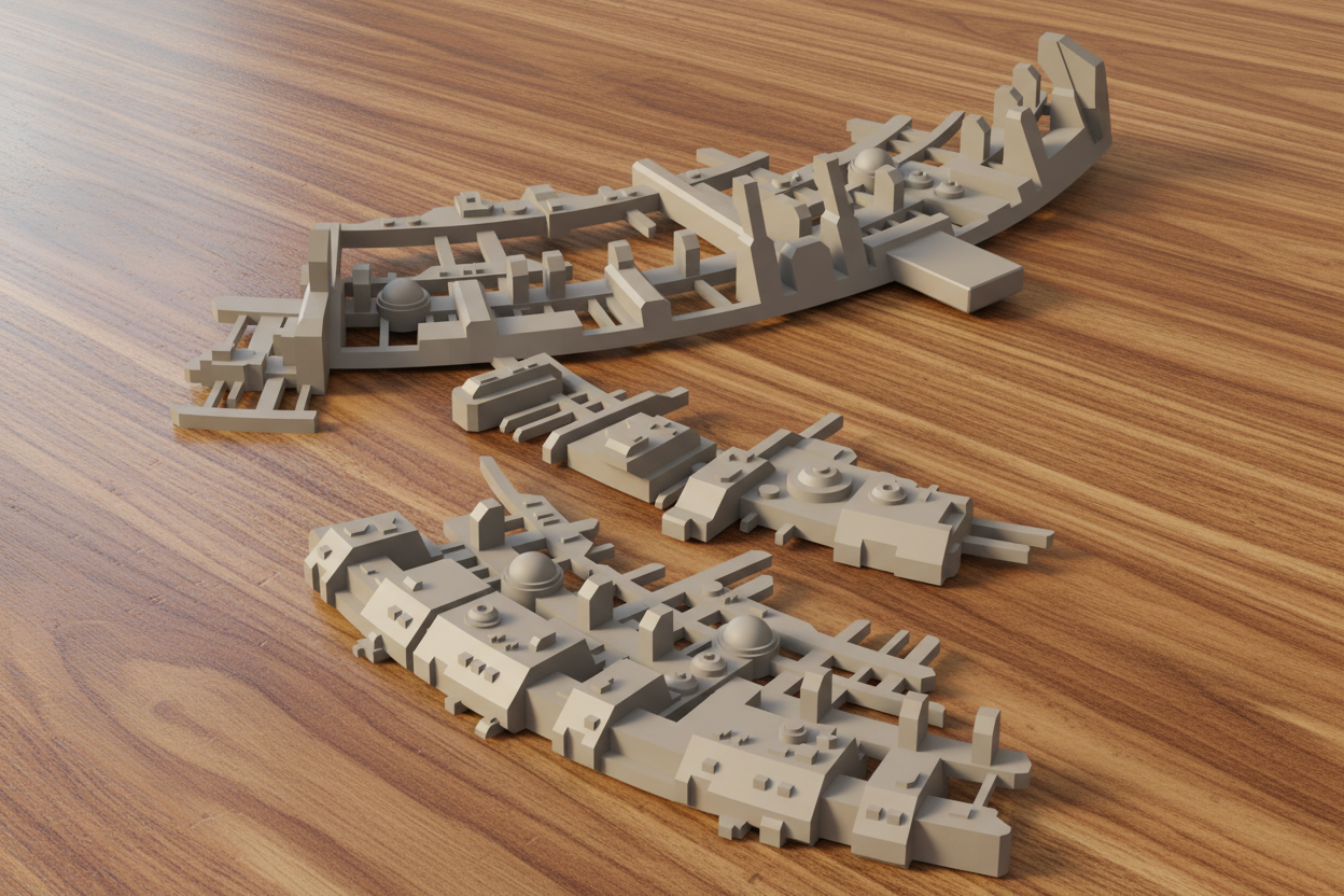 Battlefront Valkyrie Fleet Bundle — 3 Fleets + Terrain