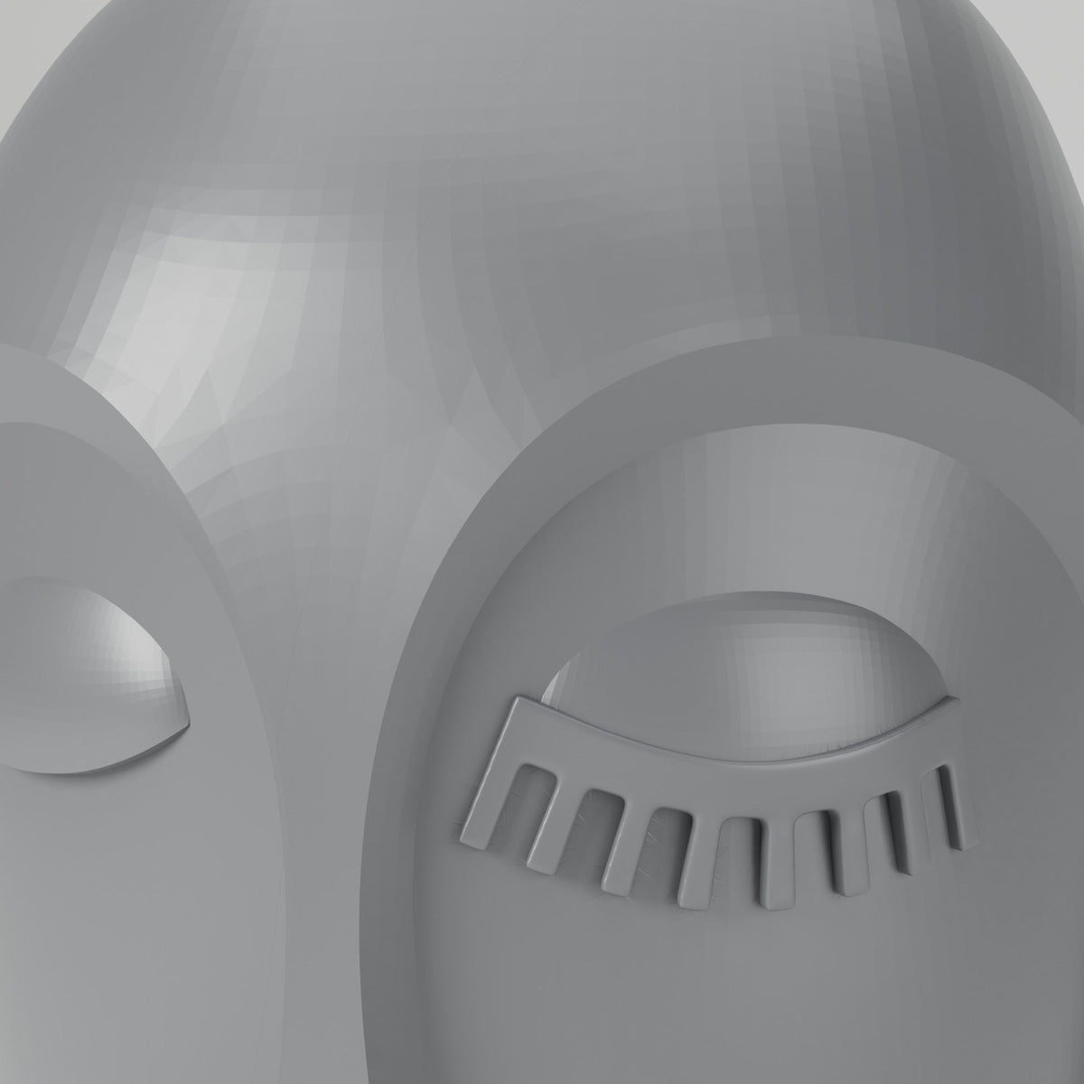 Abstract Face Vase – Modern Sculptural Head Vase - Northern Foundry