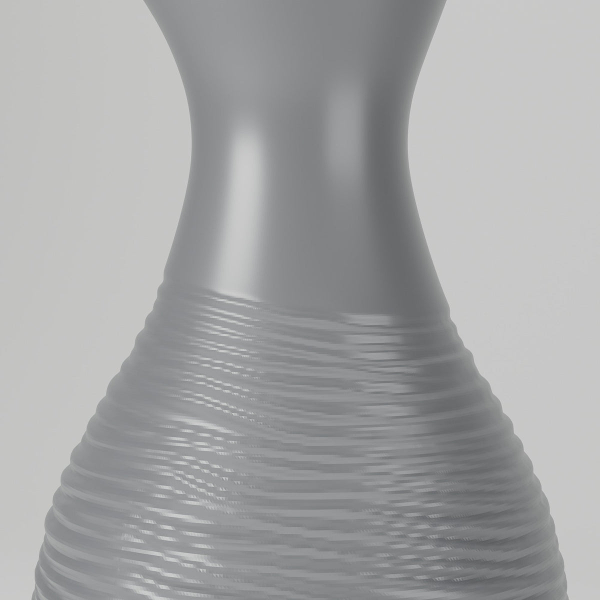 Alba Rippled Flower Vase – Modern Sculptural Vase - Northern Foundry