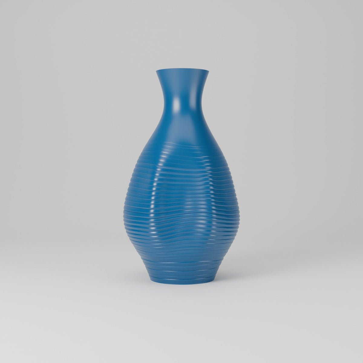 Albano Rippled Bottle Vase – Modern Sculptural Vase - Northern Foundry