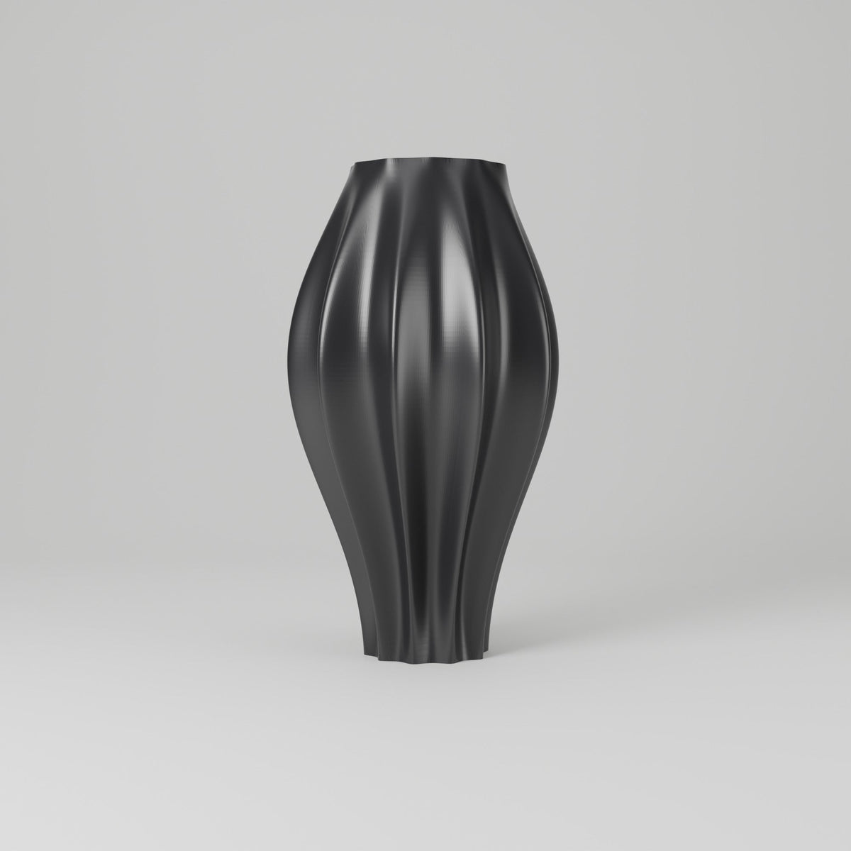 Algo Wavy Flower Vase – Modern Sculptural Vase - Northern Foundry