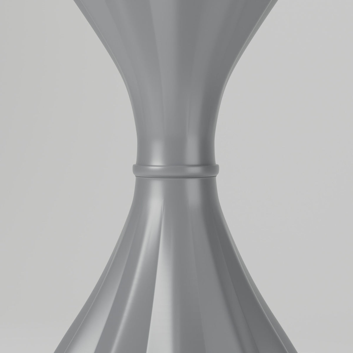 Annone Fluted Flower Vase – Modern Sculptural Vase - Northern Foundry