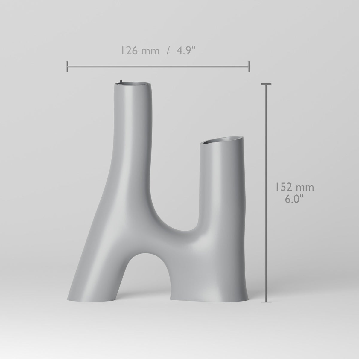 Arcus Branch Bud Vase – Modern Sculptural Vase - Northern Foundry