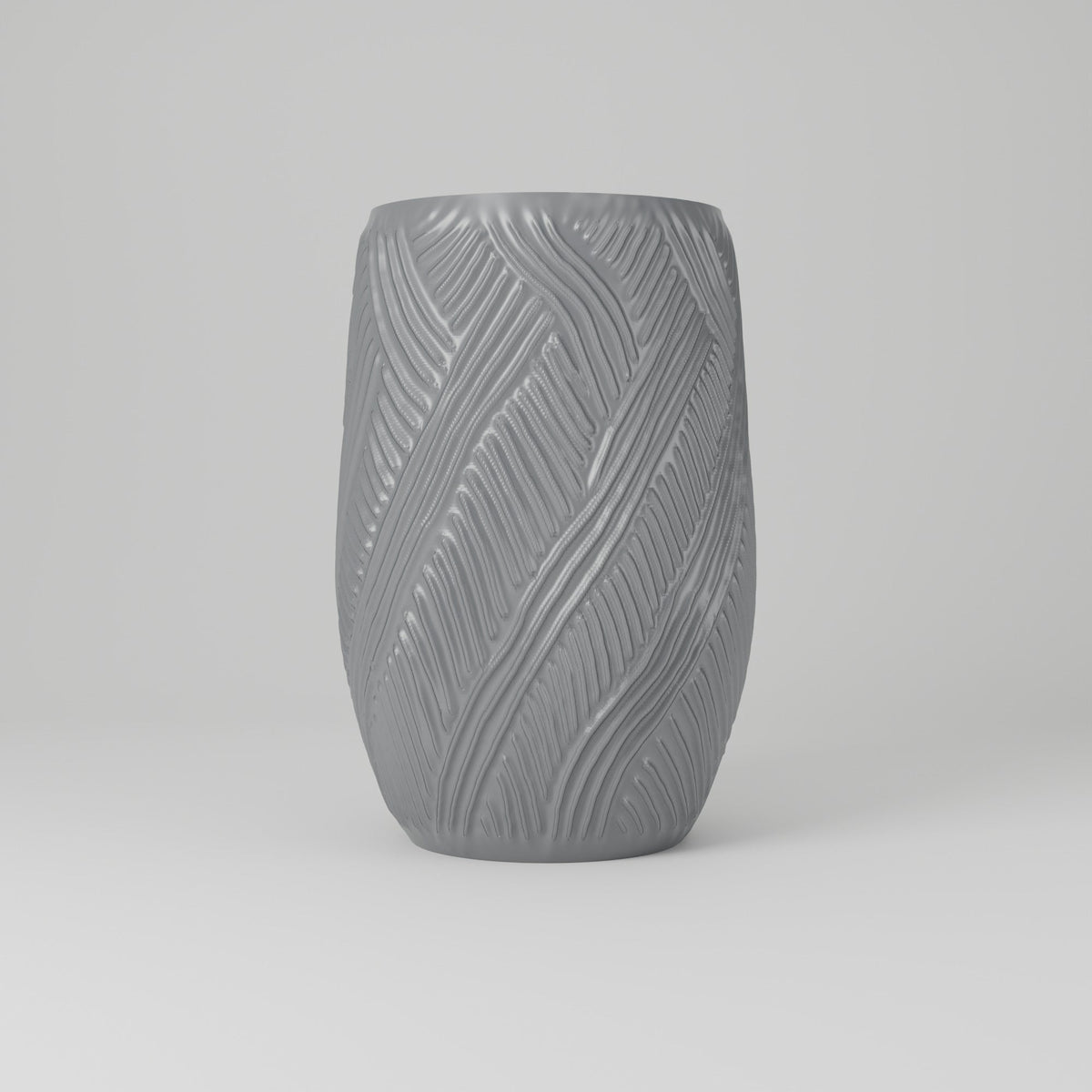 Argentera Woven Texture Vase – Modern Sculptural Vase - Northern Foundry