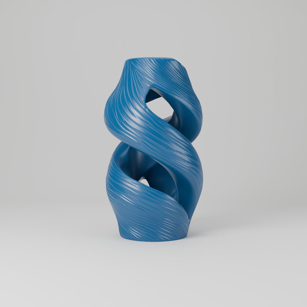 Aurora Crest Twisted Ribbon Vase – Modern Sculptural Vase - Northern Foundry