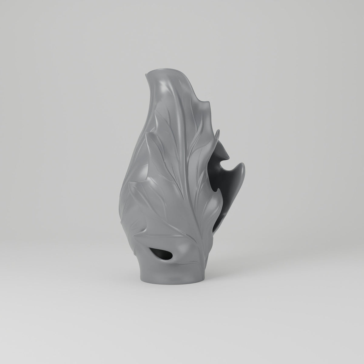 Autumn Leaf Sculptural Vase – Modern Sculptural Vase - Northern Foundry