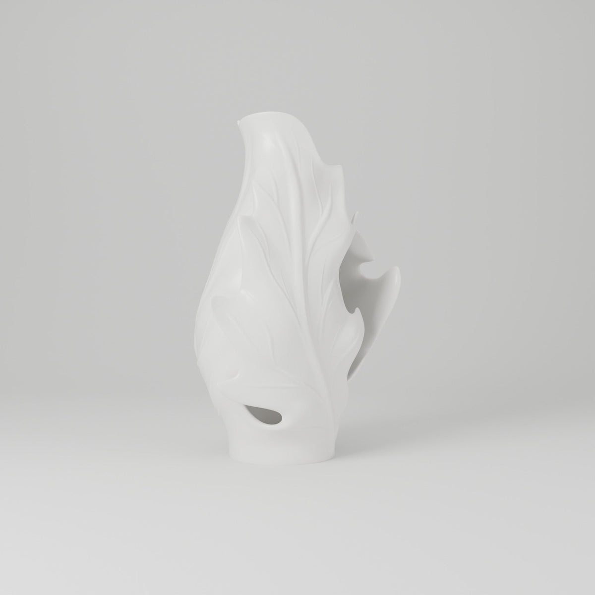 Autumn Leaf Sculptural Vase – Modern Sculptural Vase - Northern Foundry