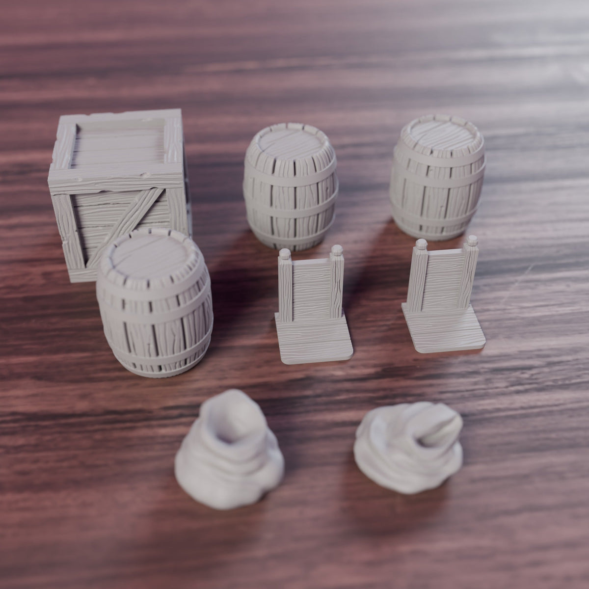 Bandit Hideout Dungeon Set with 5 Minis – Dragonlock 28mm Terrain - Northern Foundry