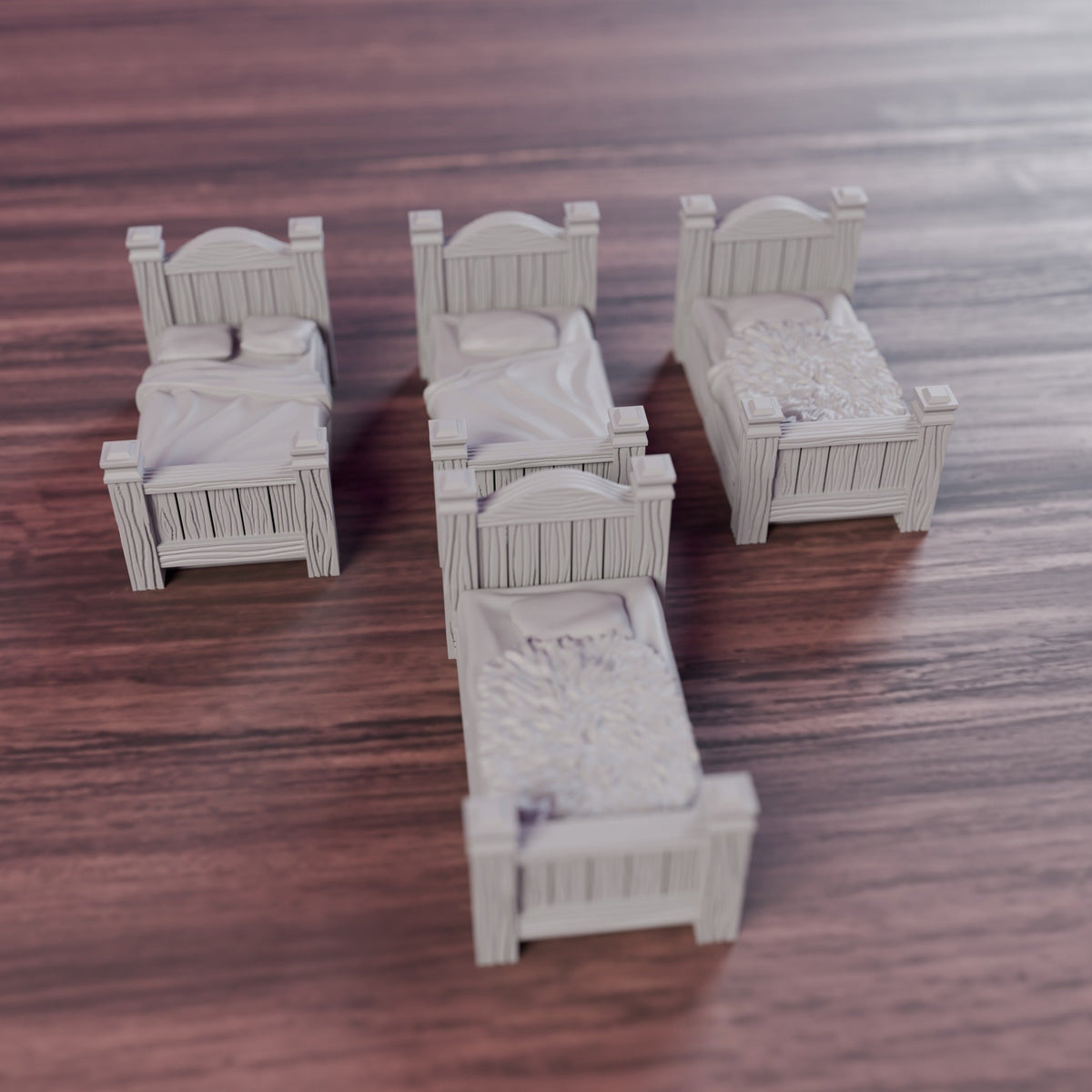 Barracks Bunk LED Room – Dragonlock 28mm Dungeon Terrain - Northern Foundry