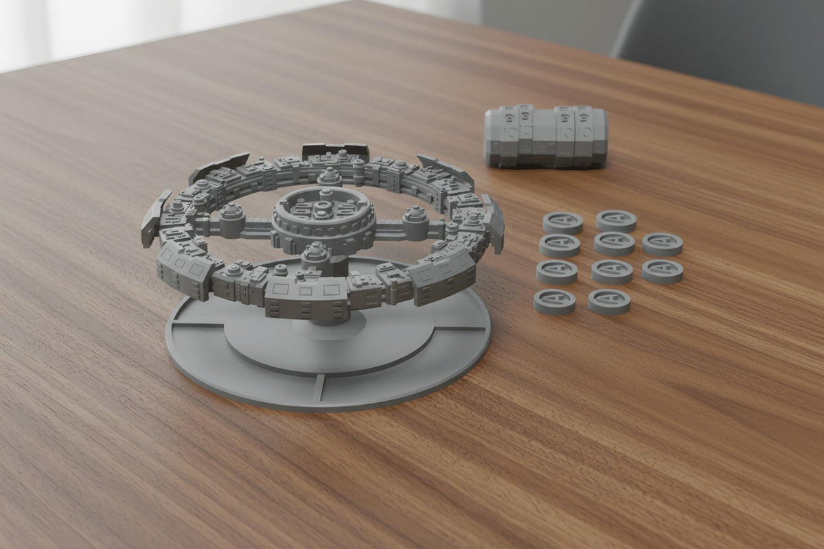Battlefront Valkyrie Expansion 8 – Space Station + 10 Tokens - Northern Foundry