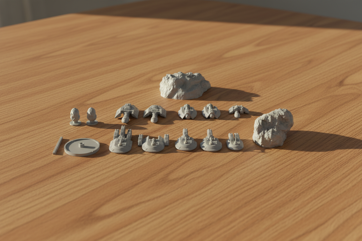 Battlefront Valkyrie Starter Fleet | Space Combat Miniatures | Fat Dragon Games - Northern Foundry