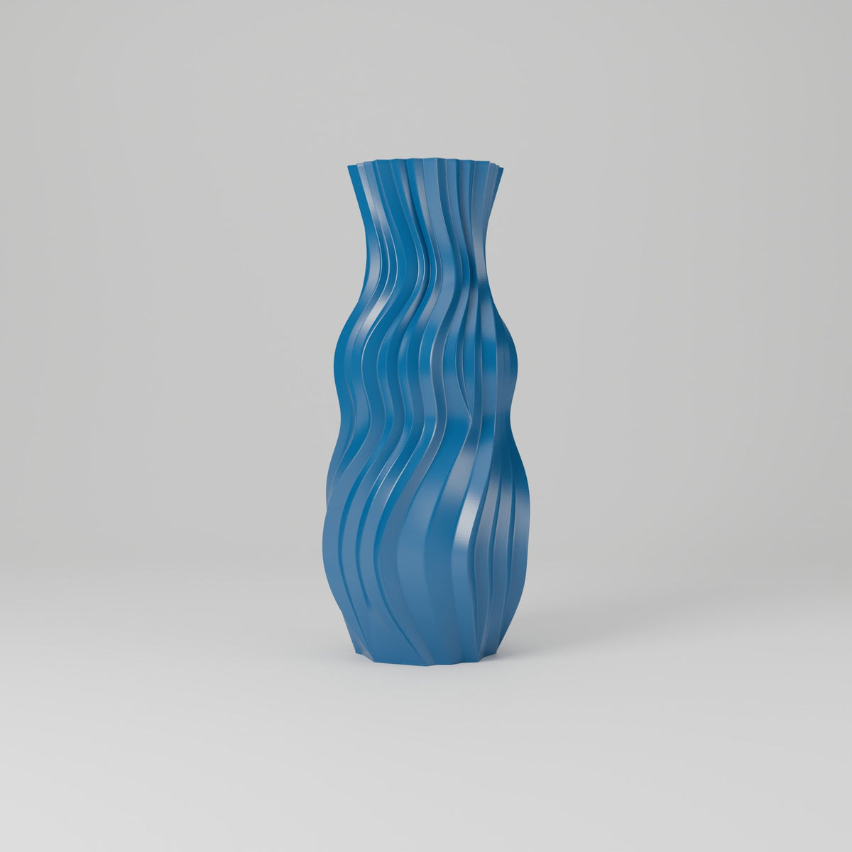 Belluno Wavy Flower Vase – Modern Sculptural Vase - Northern Foundry