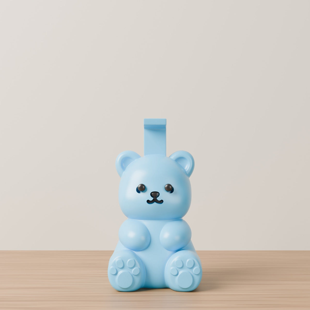 Blue Bear Headphone Stand – Cute Kawaii Headset Holder - Northern Foundry